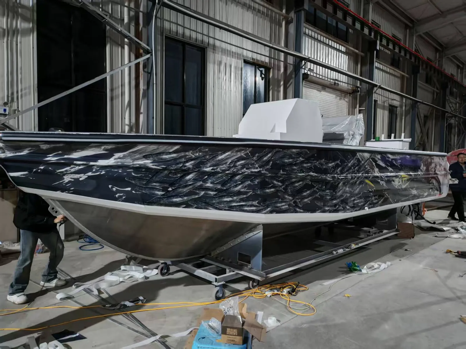 Hunter 28 Masirah Island Graphics - Oman Boat Graphics Design