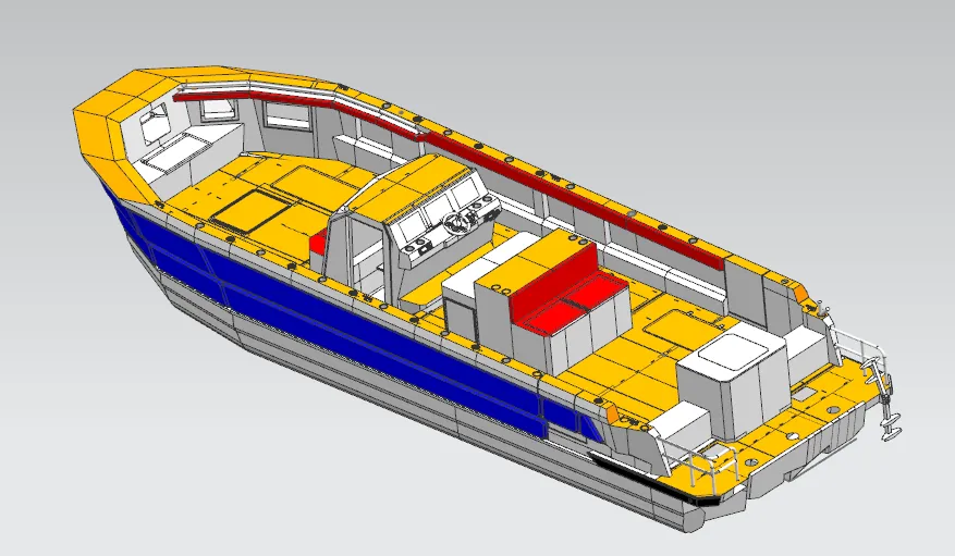 TideMaster Cat 38 Hull 2 Design for Abu Dhabi Client - NAVIER YACHTS Catamaran
